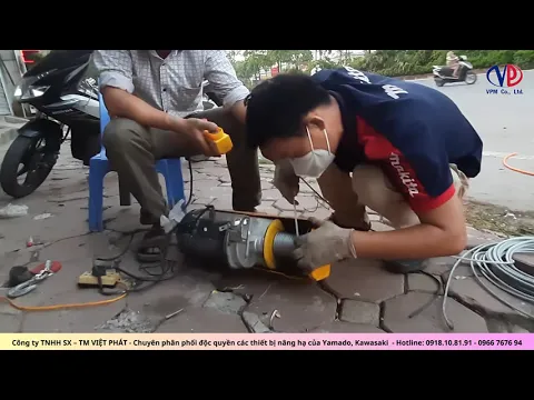 Hướng dẫn thay dây cáp cho tời điện| Việt Phát