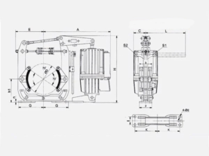 Cấu tạo phanh thủy lực