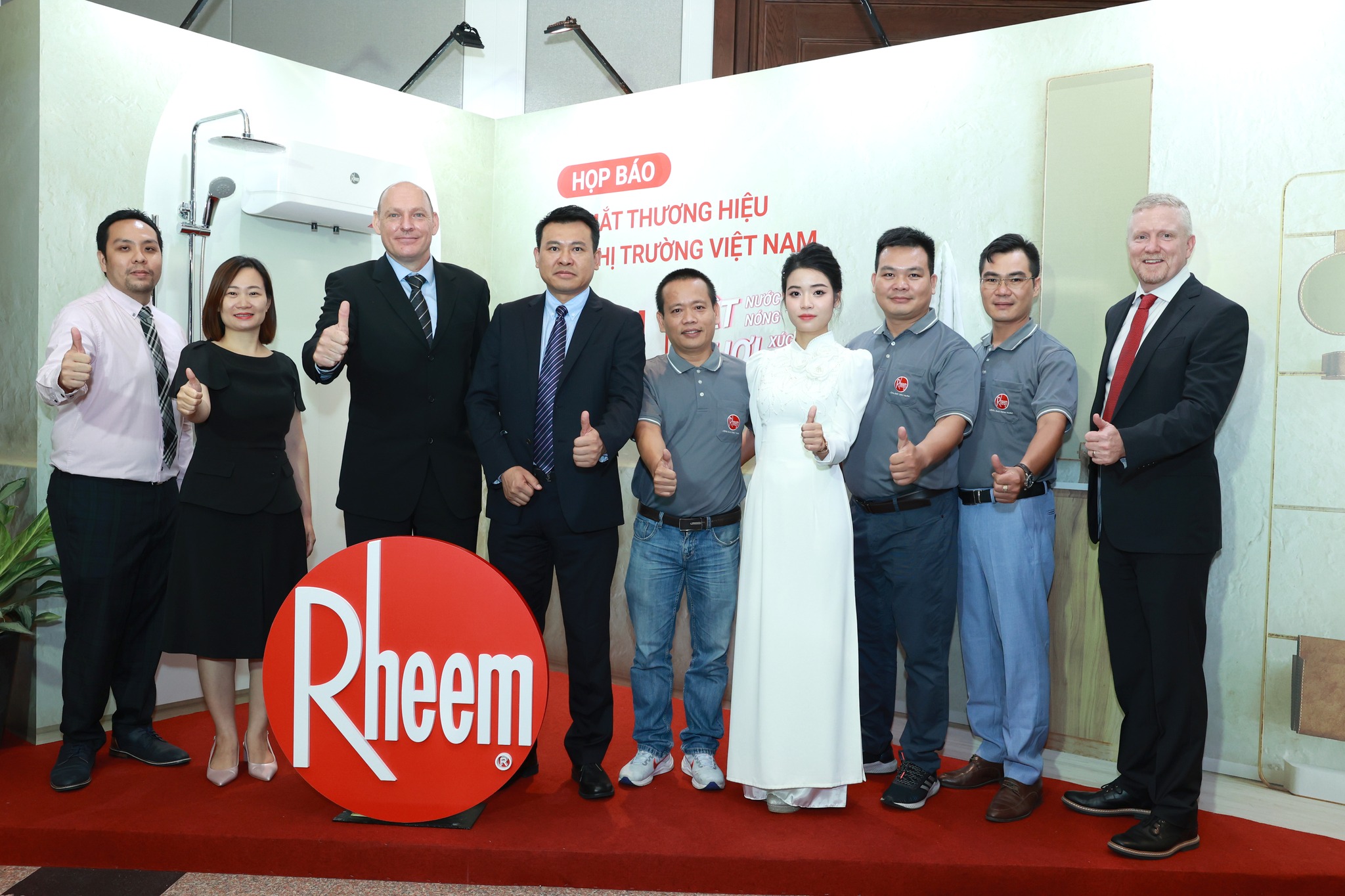 Thương hiệu Rheem do Công ty Việt Phát phân phối độc quyền khu vực phía Nam