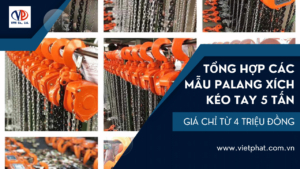 top palang xích kéo tay 5 tấn 4 triệu