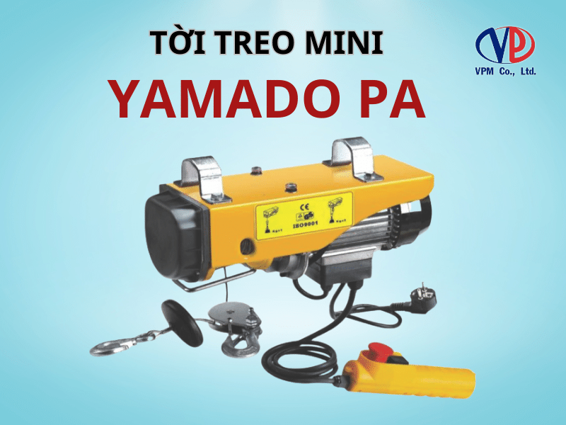 Hướng dẫn lắp đặt tời điện treo Yamado 