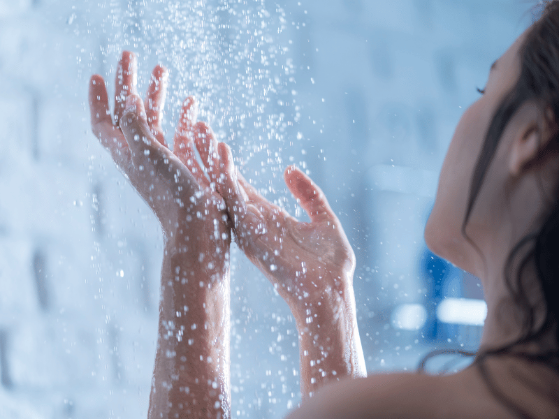 Tắm nước nóng cho thời tiết mùa đông