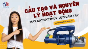 Cấu tạo và hoạt động của máy cắt sắt thủy lực cầm tay