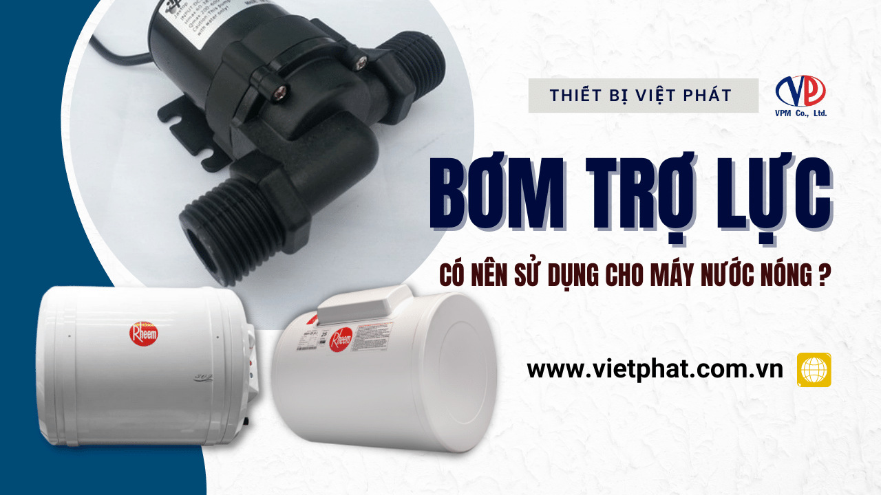Bơm trợ lực là gì Có nên sử dụng cho máy nước nóng
