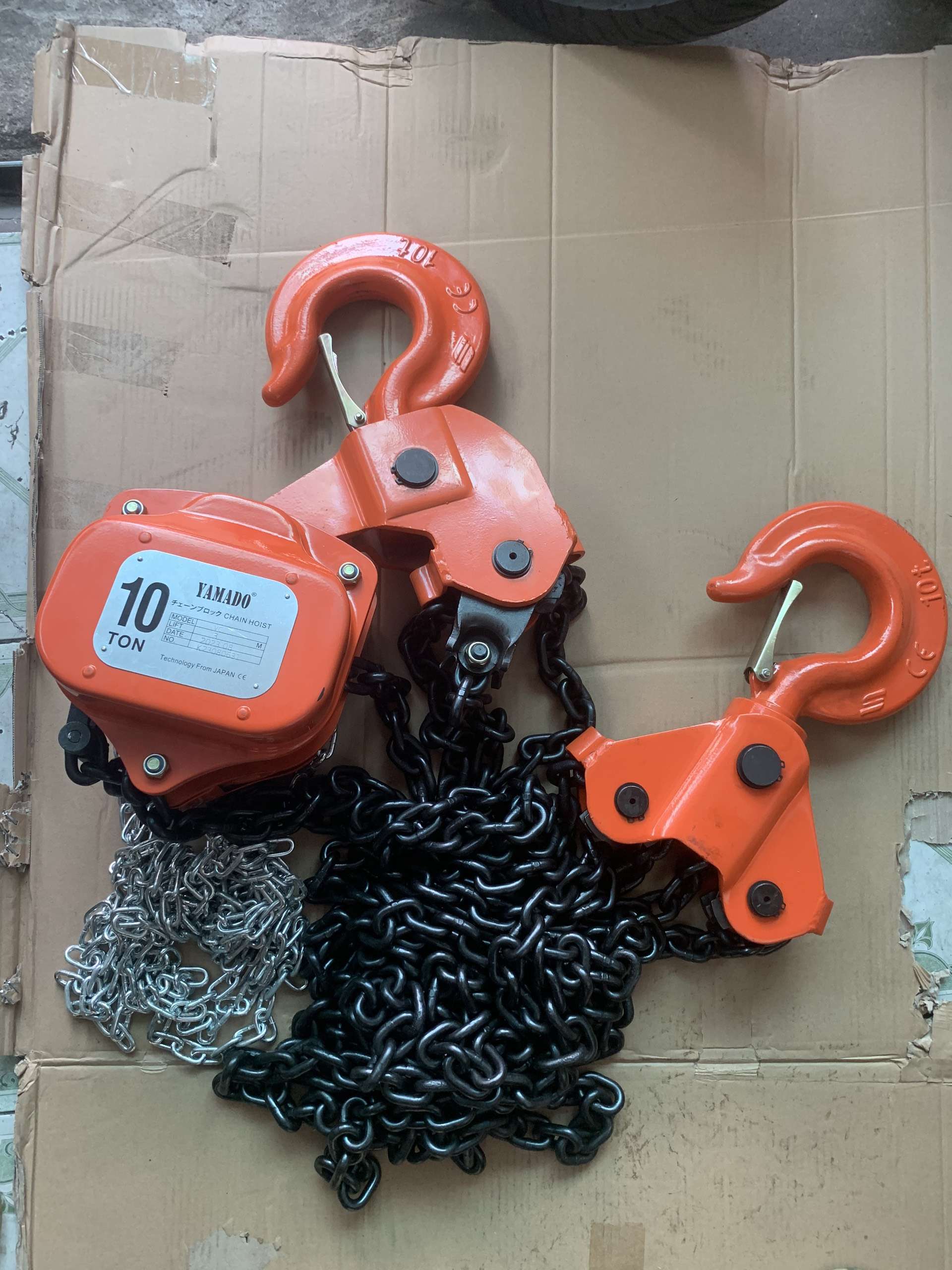 Pa lăng xích kéo tay Yamado 10T