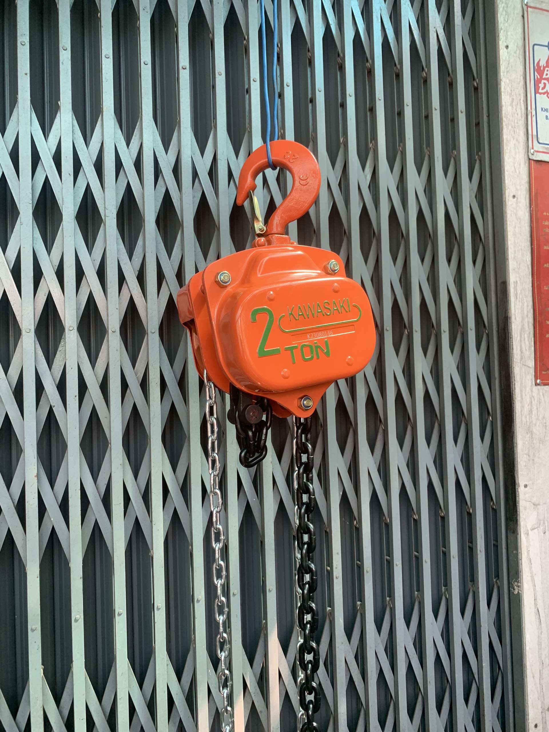 Hướng dẫn sử dụng pa lăng xích kéo tay