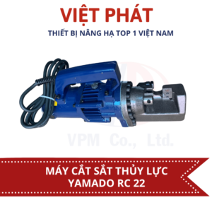 Máy cắt sắt thủy lực RC22 do Việt Phát phân phối độc quyền