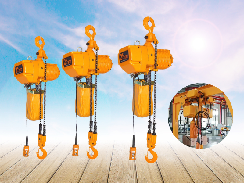 Pa lăng xích điện - Cấu tạo và ứng dụng