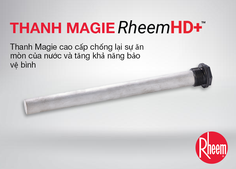 Thanh Magie máy nước nóng Rheem chất lượng cực tốt